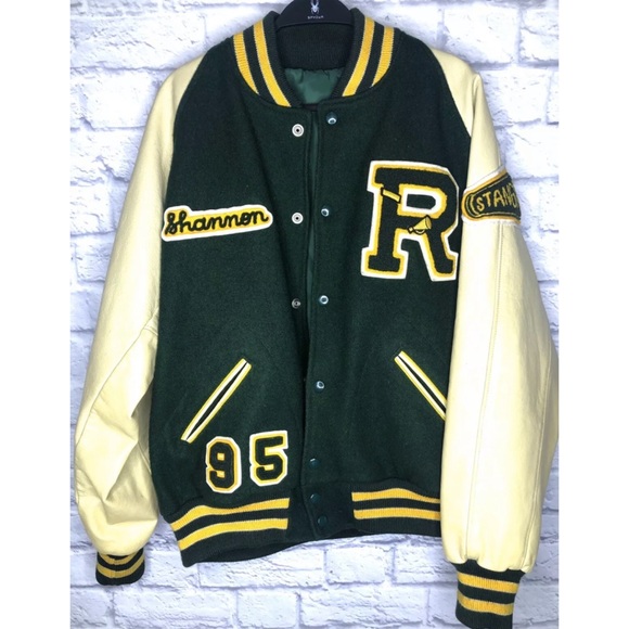 Unknown Jackets & Blazers - Vtg Varsity Letterman Cheer coat ‘95